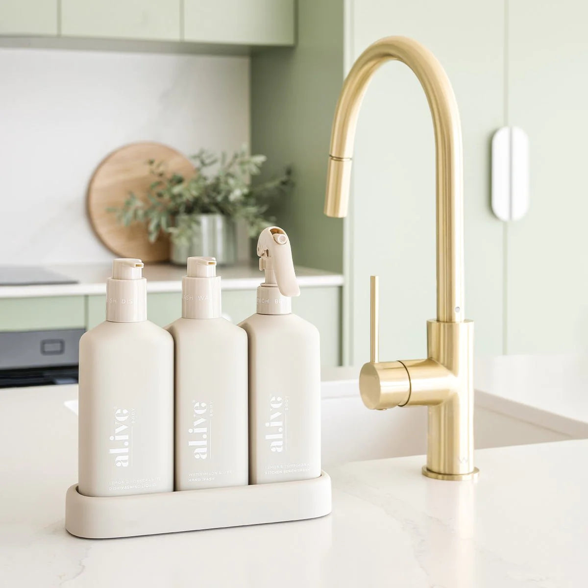 Kitchen Trio - Hand Wash & Dishwashing Liquid & Bench Spray