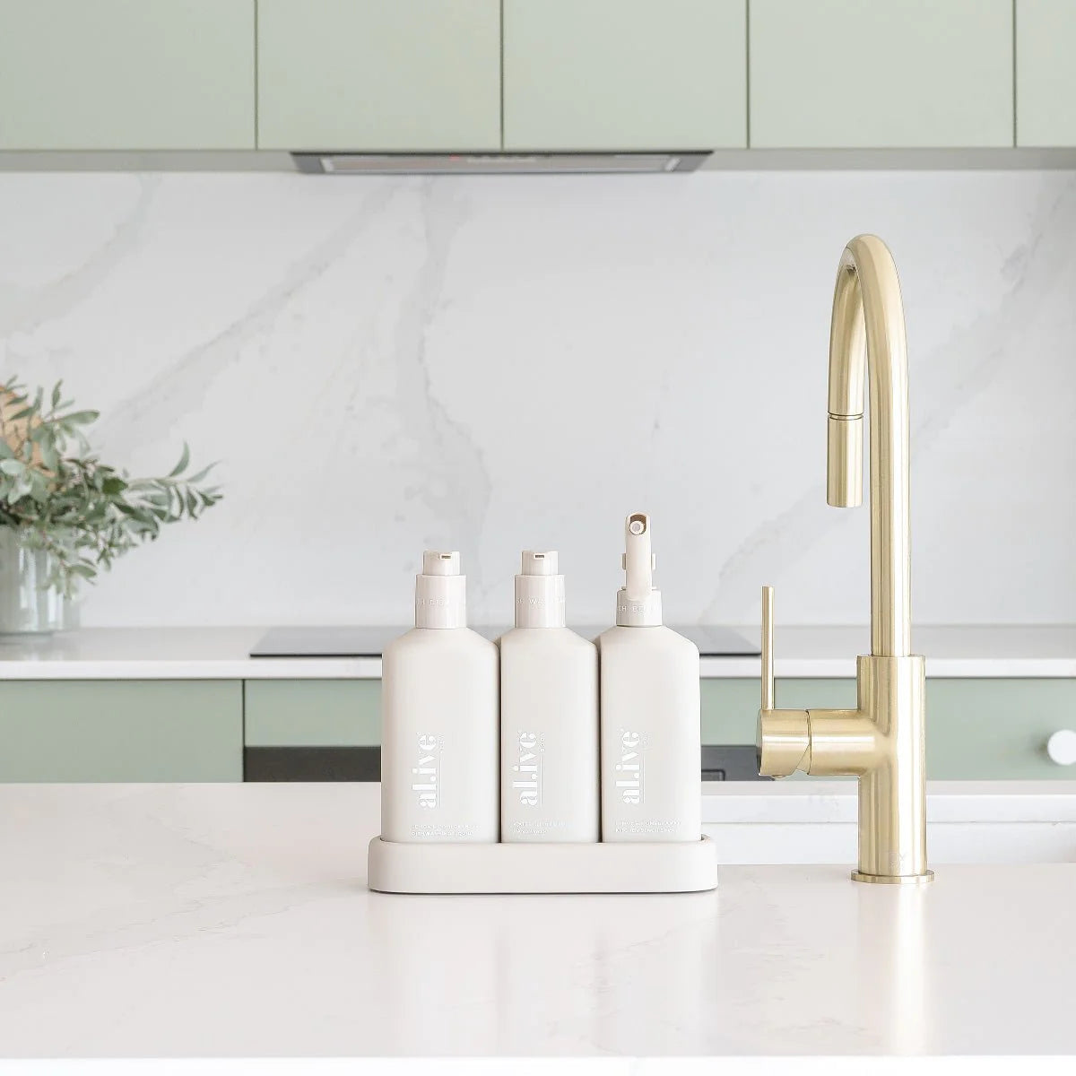 Kitchen Trio - Hand Wash & Dishwashing Liquid & Bench Spray