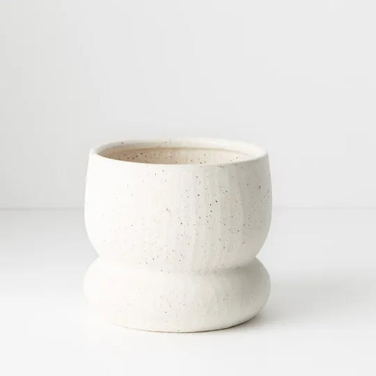 Oculla Pot, White (Small)