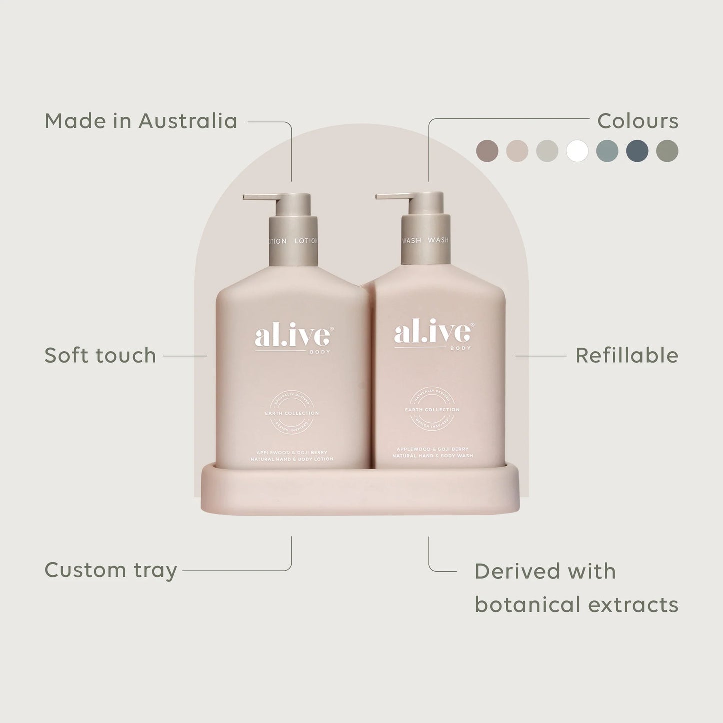 Wash & Lotion Duo - Applewood & Goji