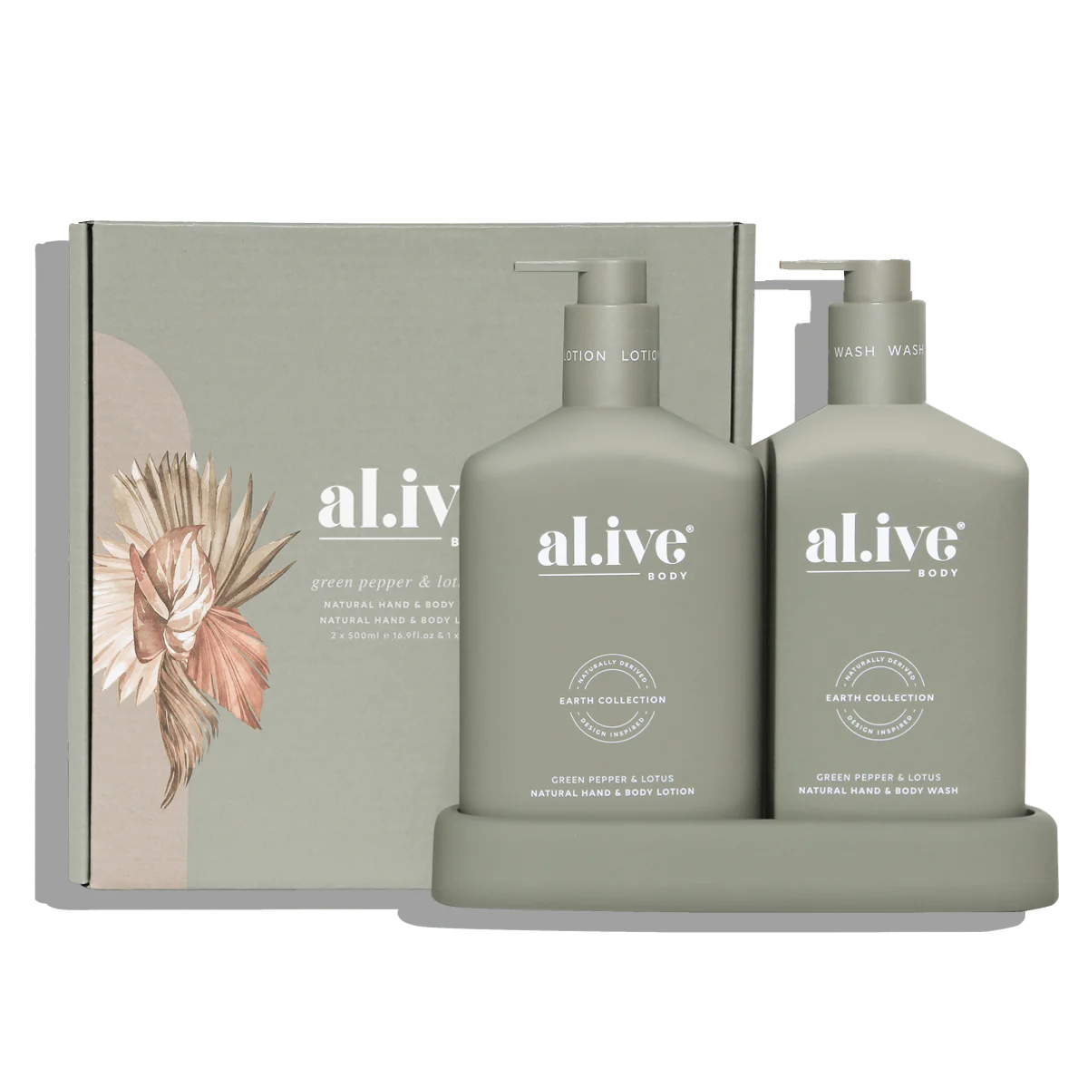 Wash & Lotion Duo - Green Pepper & Lotus