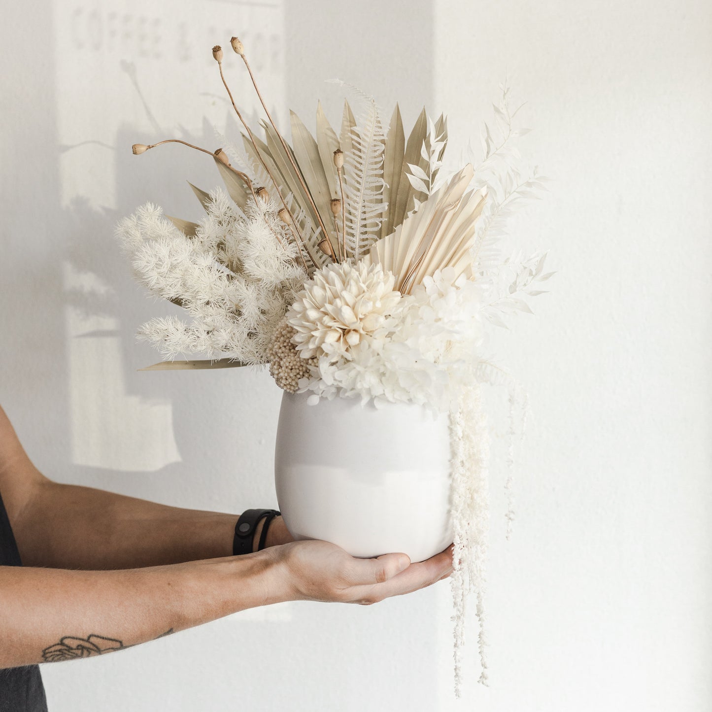 Dried Floral Arrangement (Medium Vessel)