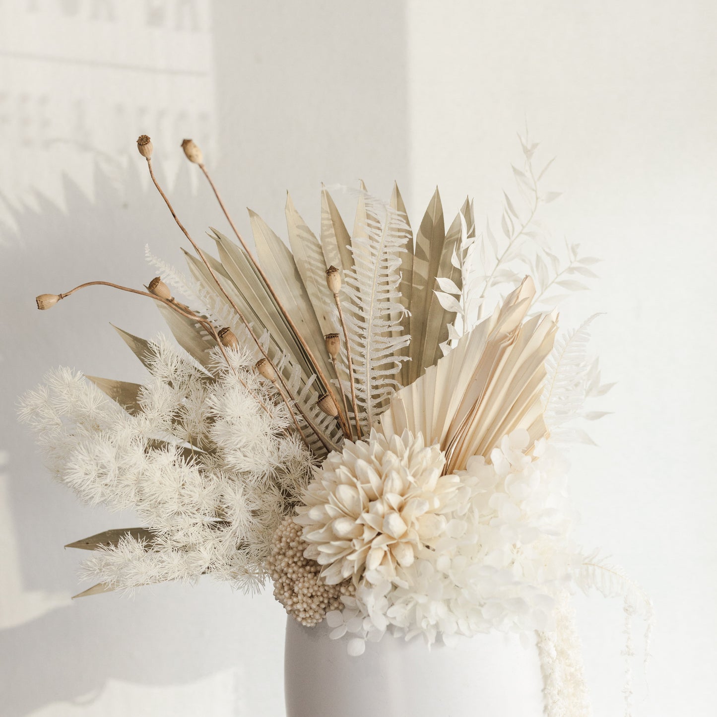 Dried Floral Arrangement (Medium Vessel)