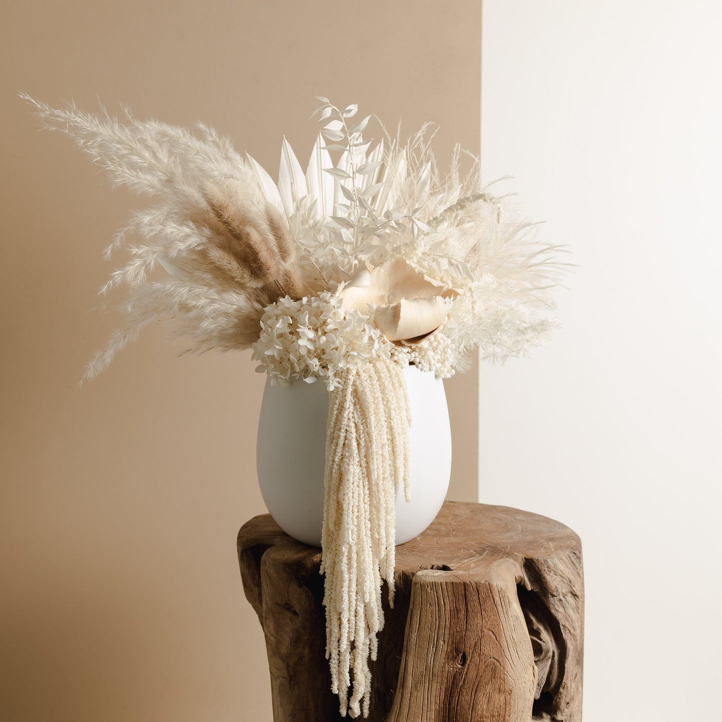 Dried Floral Arrangement (Large Vessel)