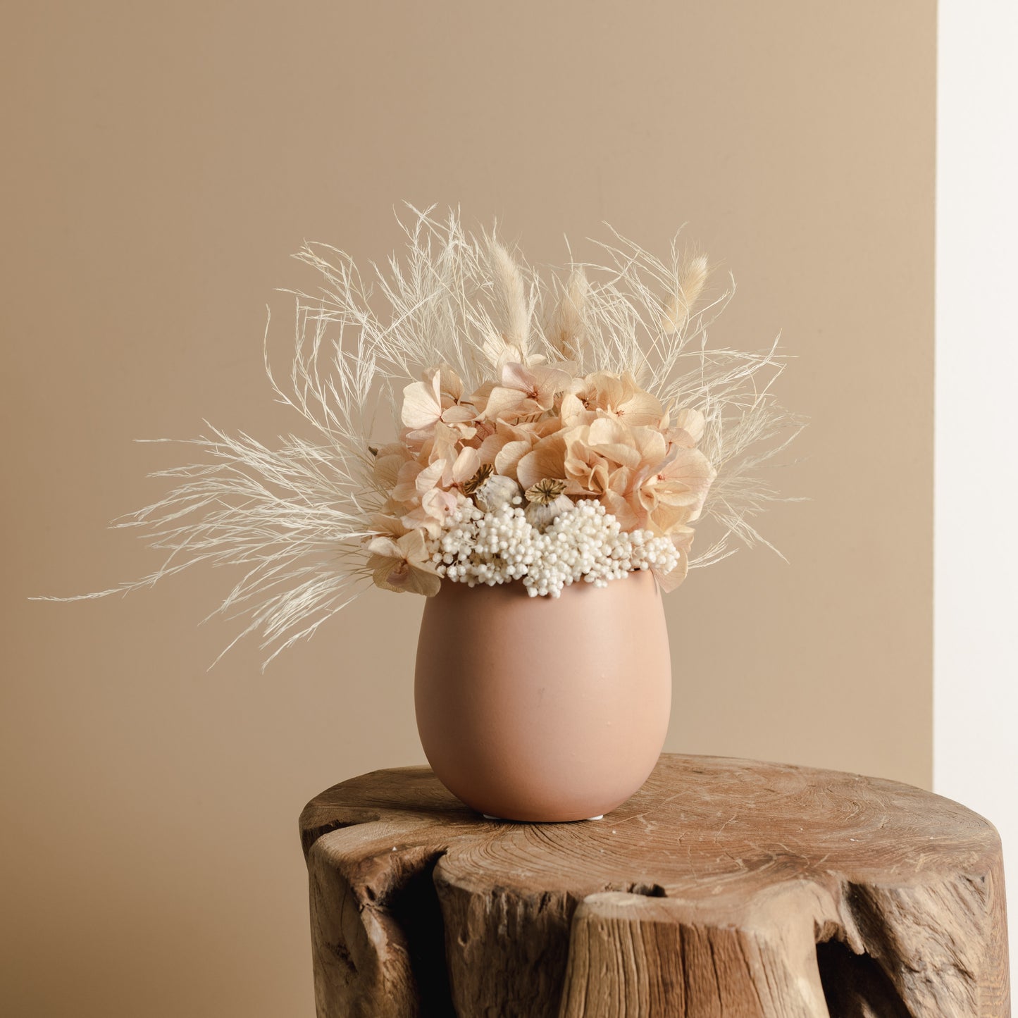 Dried Floral Arrangement (Small Vessel)