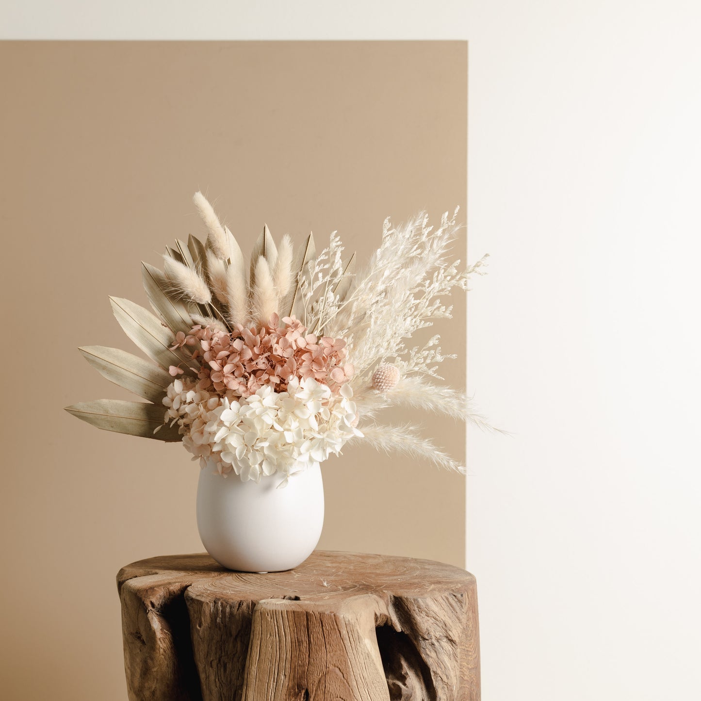 Dried Floral Arrangement (Small Vessel)