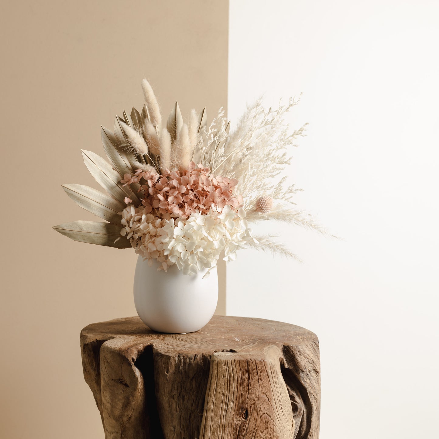 Dried Floral Arrangement (Small Vessel)