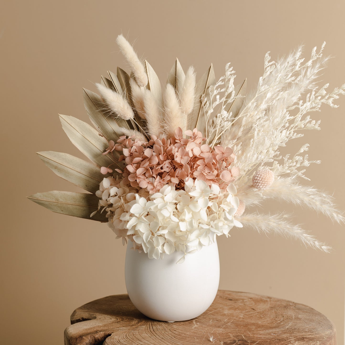 Dried Floral Arrangement (Small Vessel)