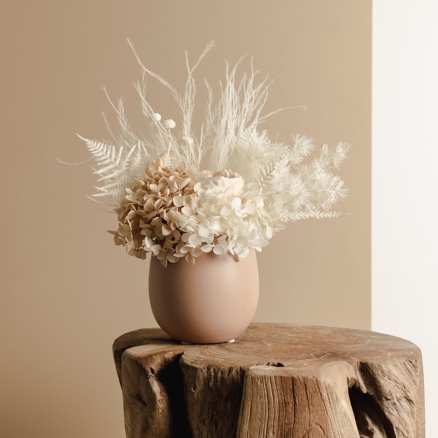 Dried Floral Arrangement (Small Vessel)