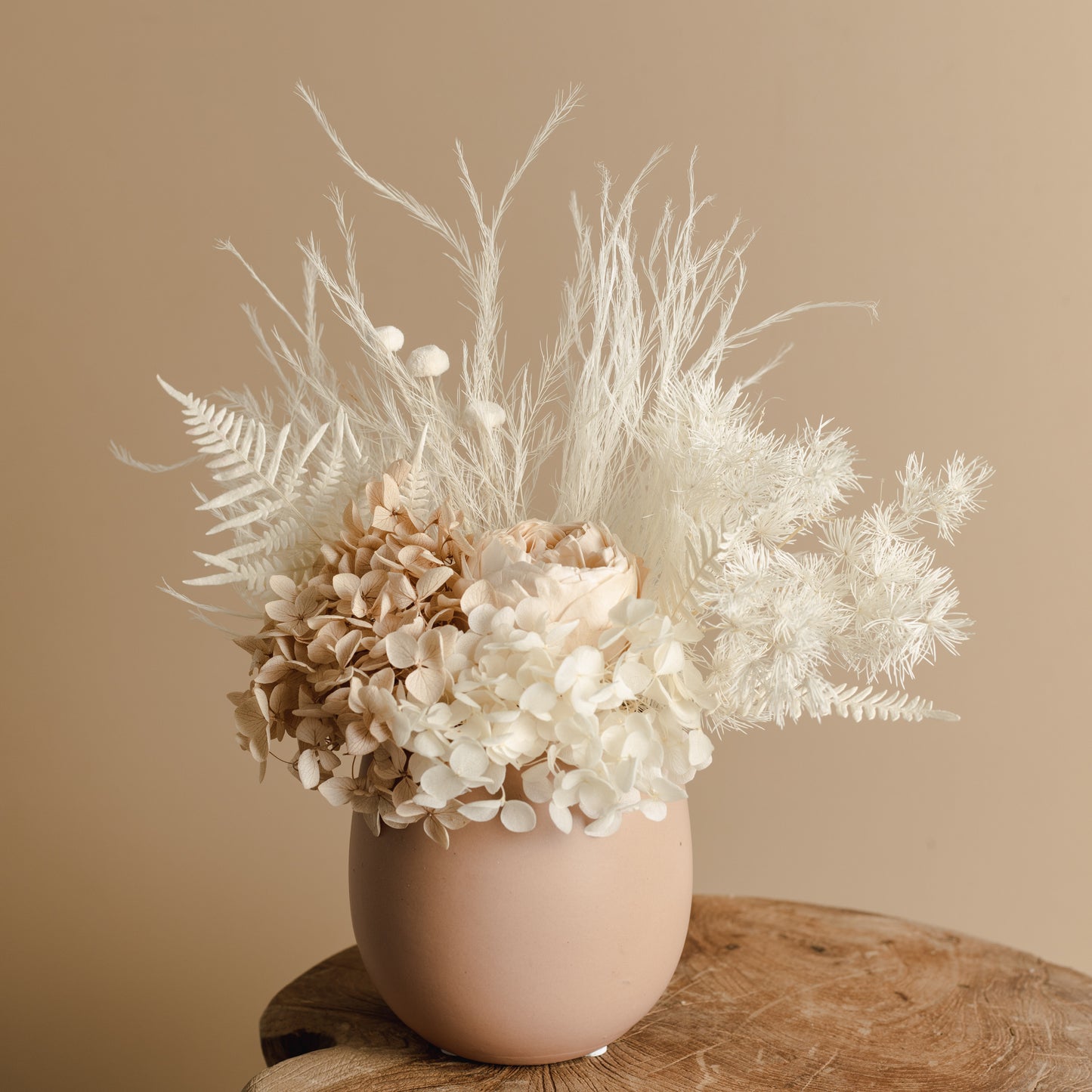 Dried Floral Arrangement (Small Vessel)