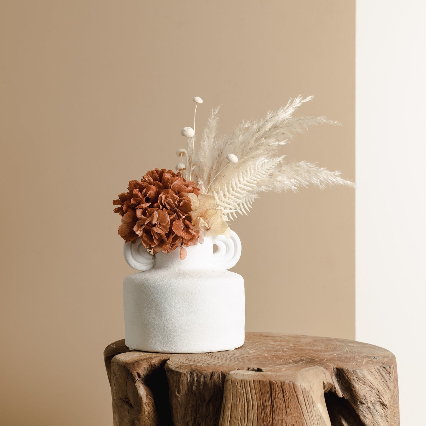 Dried Floral Arrangement (Small Vessel)