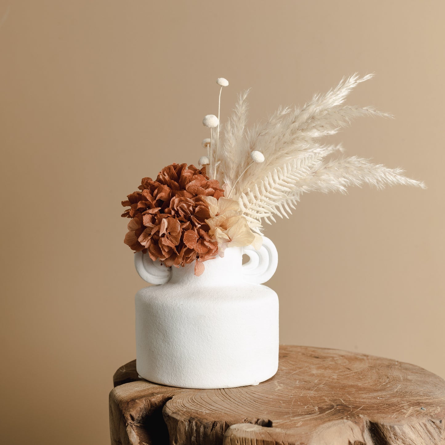 Dried Floral Arrangement (Small Vessel)