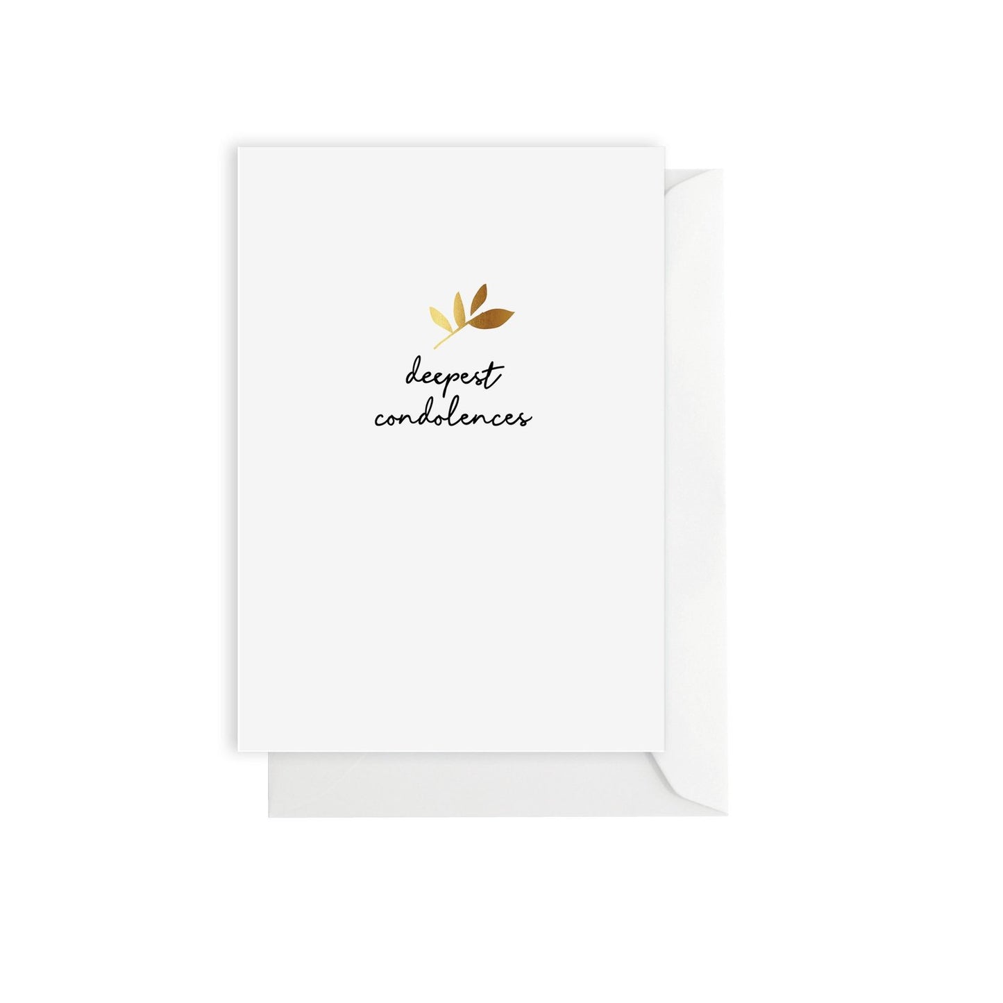 Deepest Condolences Card