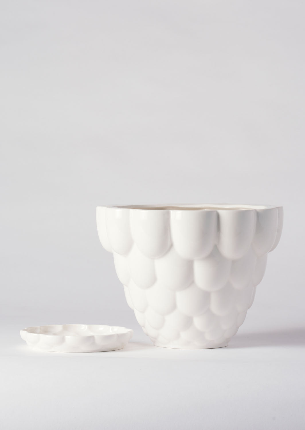 Jelly Pot, White (210mm pot size)