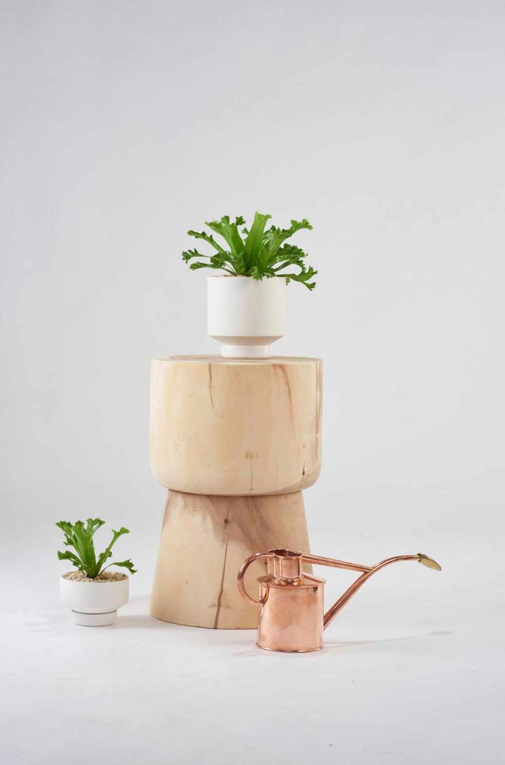 Gro Pot Large White (130mm Pot Size)