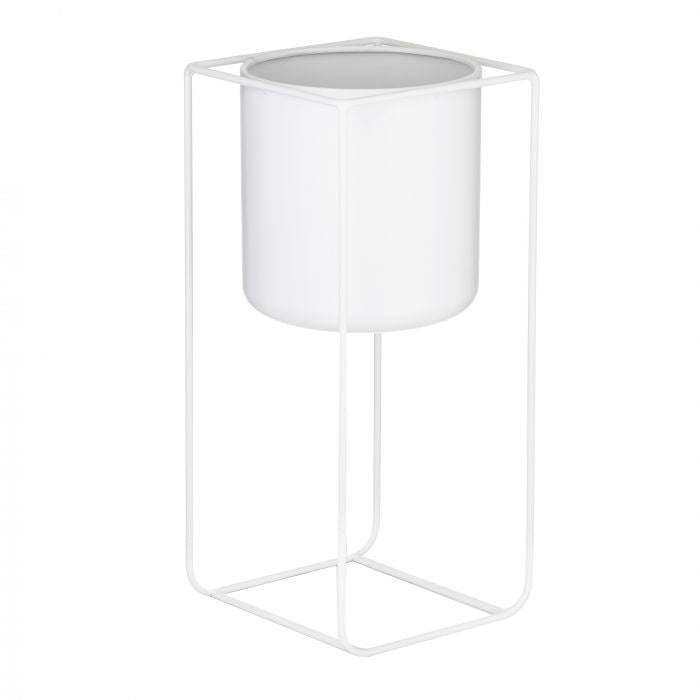 Tory Planter, small, White (180mm pot size)