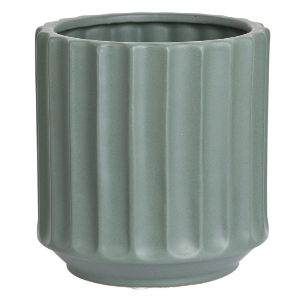 May Planter Forest Green