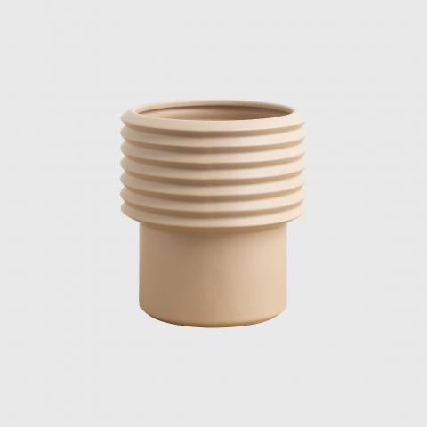 Tall Berlin Planter Nude (150mm pot size)
