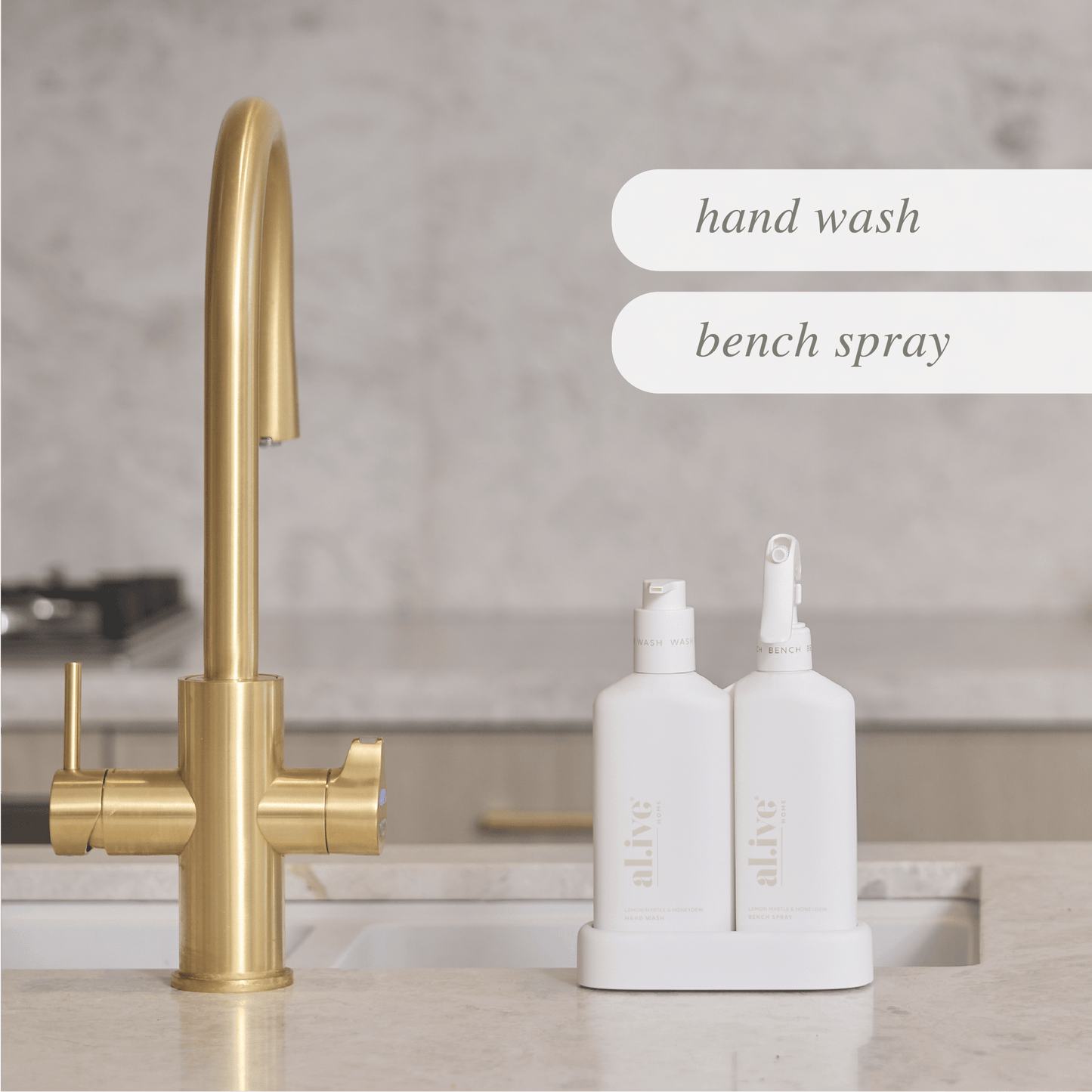 Kitchen Duo - Hand Wash & Bench Spray, al.ive body