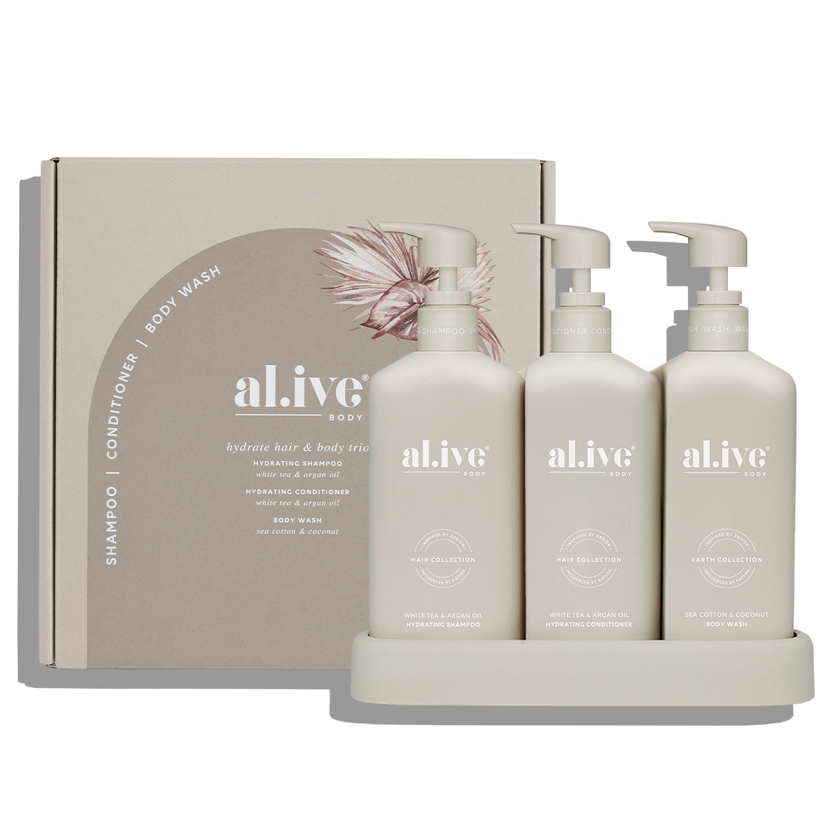 Hair Trio - White Tea & Argan Oil