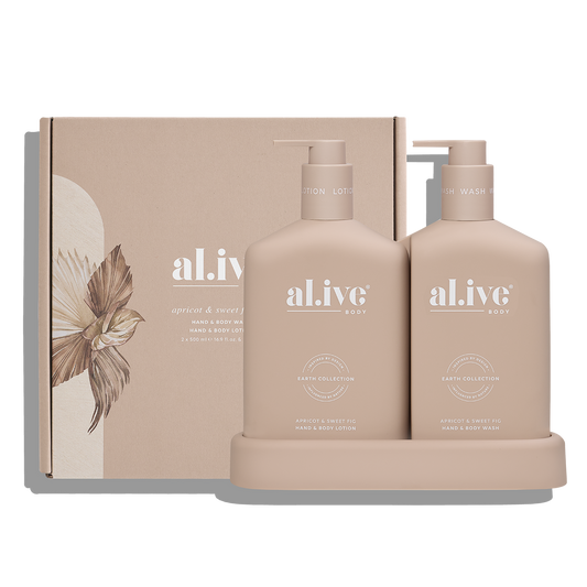 Wash & Lotion Duo - Apricot & Sweet Fig