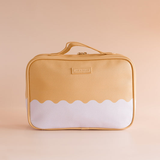 Lilac Ripple Cosmetic Bag - Fox & Fallow