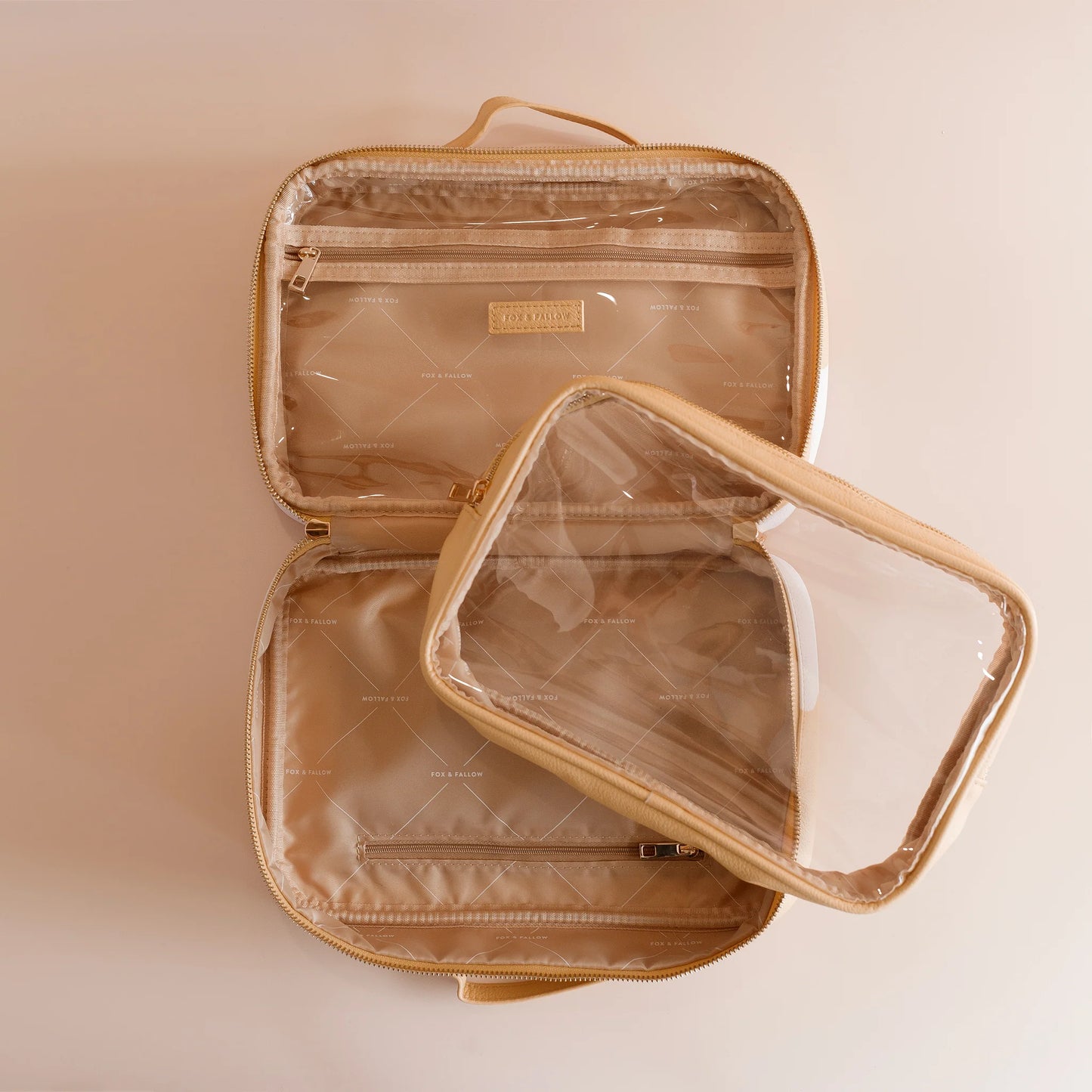 Lilac Ripple Cosmetic Bag - Fox & Fallow