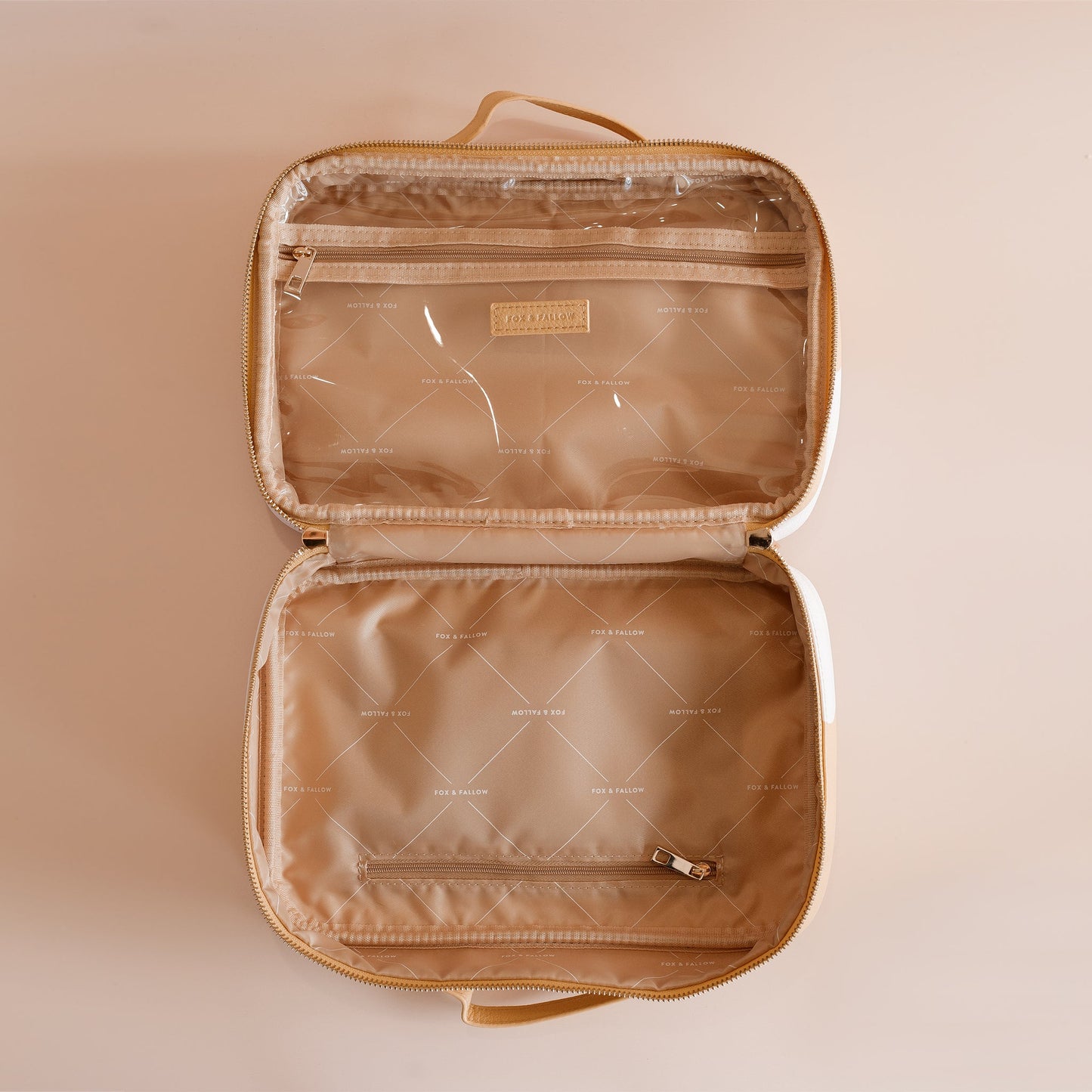 Lilac Ripple Cosmetic Bag - Fox & Fallow