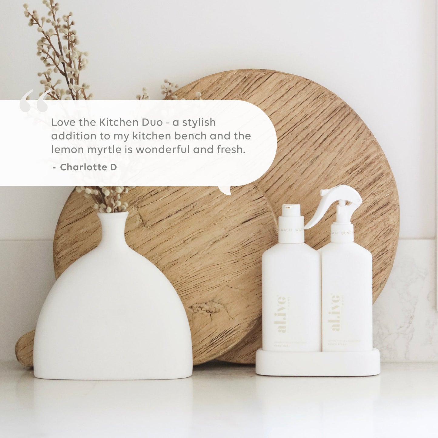 Kitchen Duo - Hand Wash & Bench Spray, al.ive body