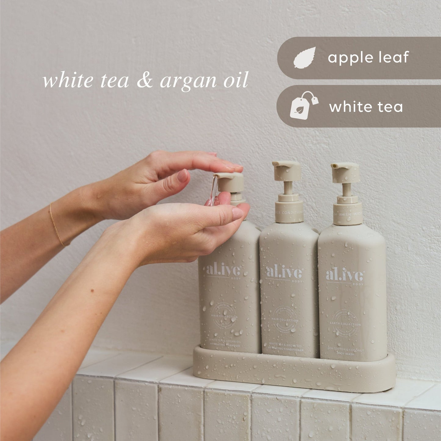 Hair Trio - White Tea & Argan Oil
