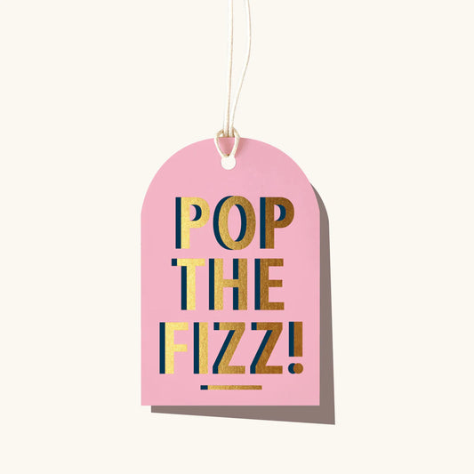 Pop the Fizz Gift Tag