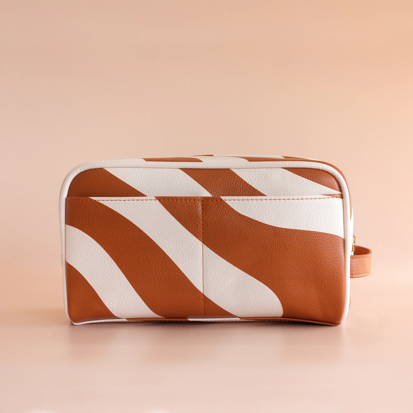 Rust Swirl Washbag - Fox & Fallow