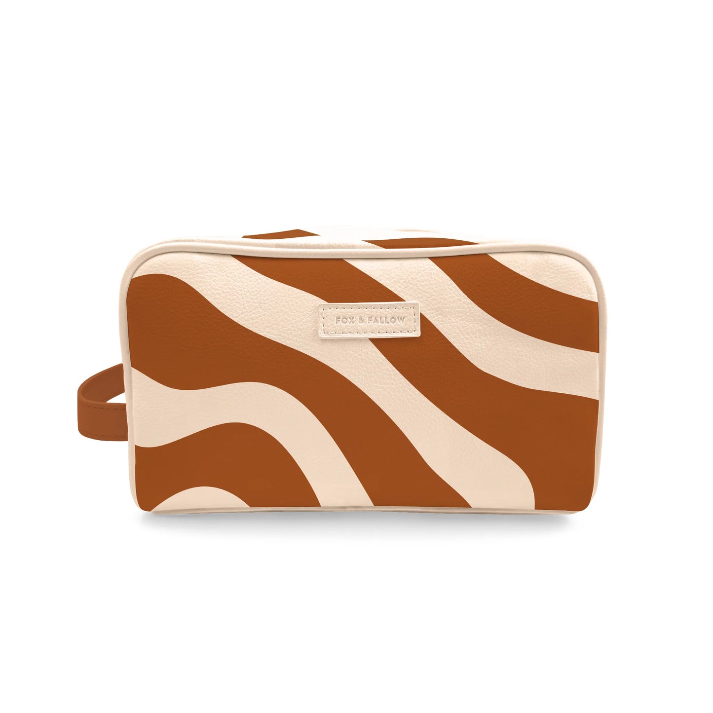 Rust Swirl Washbag - Fox & Fallow