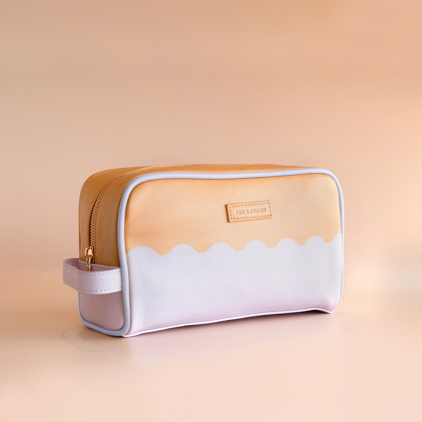 Lilac Ripple Washbag - Fox & Fallow