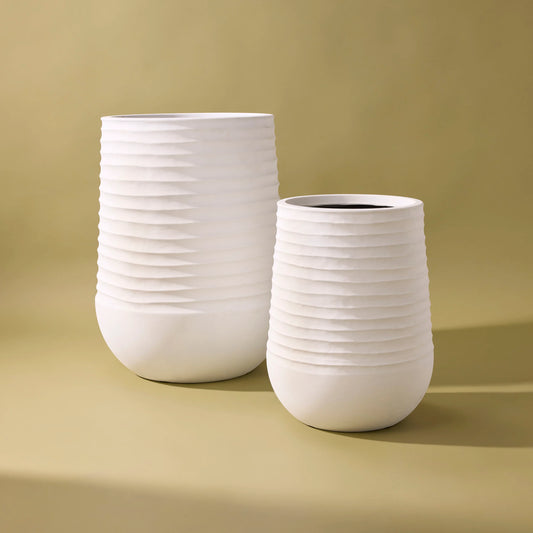 Ryker Pot, Tall (White)