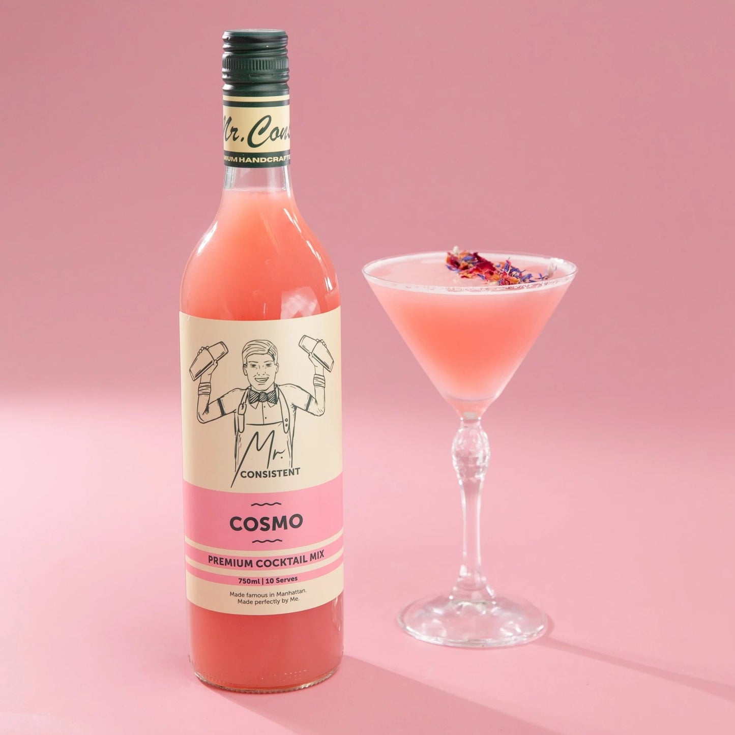 Mr. Consistent, Cosmo Cocktail Mixer, 750ml (10 serves)