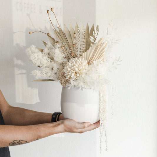 Dried Floral Arrangement (Medium Vessel)
