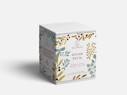 House of Wellington Candle, Sugar Plum 300g
