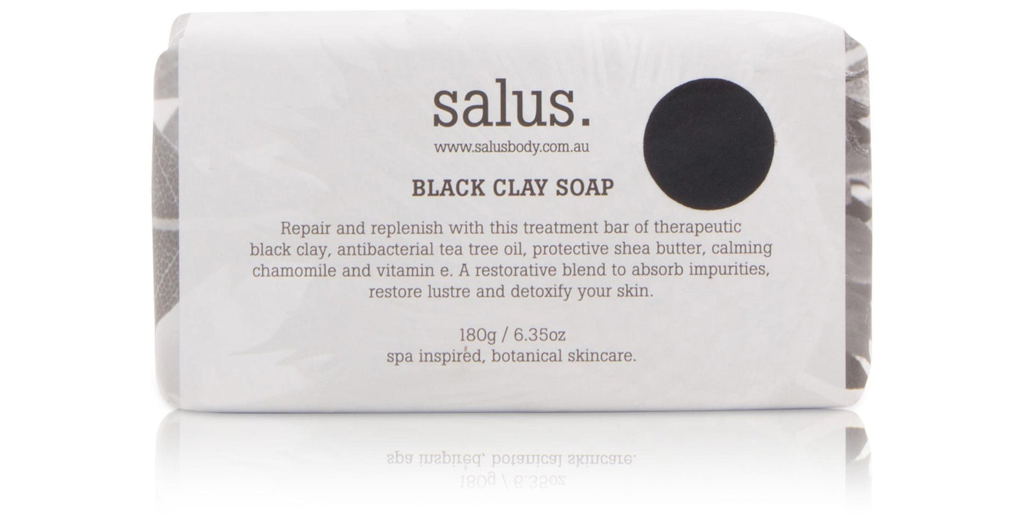 Black clay soap