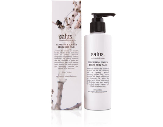 Geranium & Juniper berry body cleanser