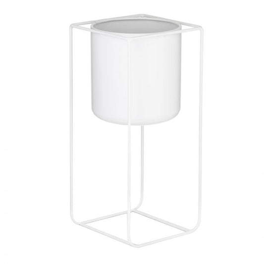 Tory Planter, small, White  (180mm pot size)
