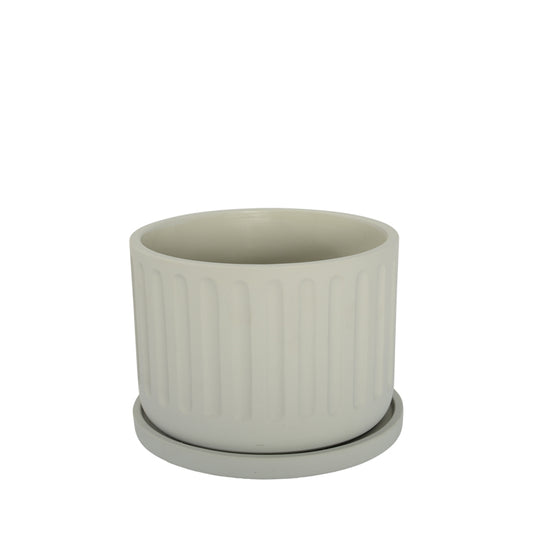 Lily pot Squat Grey