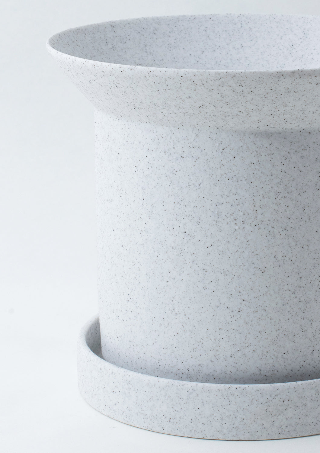 The Cylindrical Pot, white (125mm pot)